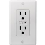 Linear Zwave Wall Sngl Outlet