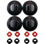 Range Kleen Gas Range Knobs 4pk Black