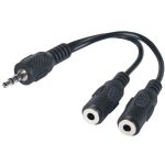 Manhattan Stereo Y Adptr Cbl 3.5mm