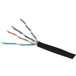 Steren Cat5e Cable Black 4 Pr