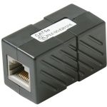 Steren Cat-5e Coupler Black