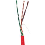 Vericom Cat5e Utp Cmr 1000ft Red