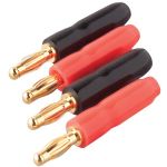 Belkin 4pk Gold Banana Plugs