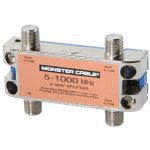 Monster Cable Standard 3way Rf Splitter