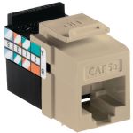 Leviton Ivory Quickport Cat5e Jck