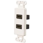 Pro-wire Wht Dual Hdmi 1.4 Wall