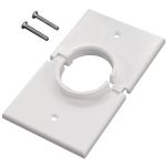 Midlite White 1 Gang Splitport