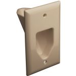 Datacomm Electronics Ivory 1 Gang Recessed