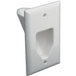 Datacomm Electronics White 1 Gang Recessed