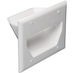 Datacomm Electronics White 3 Gang Recessed