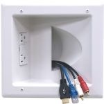 Datacomm Electronics Recessed Media Plate