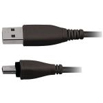 Rca 2 Ft Coiled Mini Usb Blk