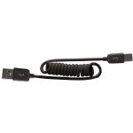 Rca 2 Ft Coiled Micro Usb Blk