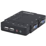 Manhattan Kvm Switch W Usb 4 Port