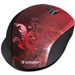 Verbatim Wrless Opt Red Mouse