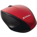 Verbatim Wrls Multitrac Mouse Red