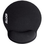 Allsop Black Memory Foam Mouse