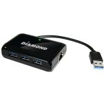 Diamond Gear Usb3.0 3port Hub 1g Ether