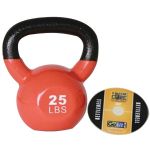 Gofit 25 Lbs Kettlebell W/ Dvd