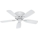 Hunter Fan 42in Low-profil Fan White