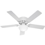 Hunter Fan 52in Lowprofl Iii Fan Wht