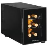 Magic Chef 6 Btl Wine Cooler Black