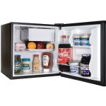 Haier 1.7cuft Frige/freezr Blk