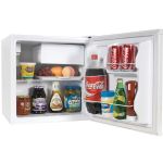 Haier 1.7cuft Frige/freezr Wht