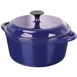 Range Kleen 5qt Coverd Dutch Oven Blu