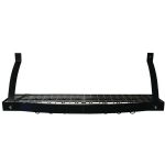 Range Kleen Bookshelf Pot Rack Blk