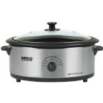 Nesco 6qt S Stl Rstr Oven Prcln