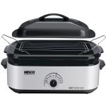 Nesco 18qt Slvr Prcln Rstr Oven