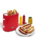 Elite ECT-304R 2-Slice Hot Dog and Bun Toaster