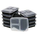 Newspring Versatainer Rectangular Microwaveable Container 32 Ounce (10 Pack) by A World of Deals