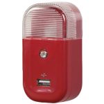 Rca Usb Chrgr Night Light Red