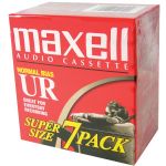 Maxell 7pk 90min Audio Tape