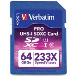 Verbatim 64gb 233x Uhd-1 Sdxc Card