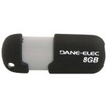 Dane-elec 8gb Capls Usb Drive Blk