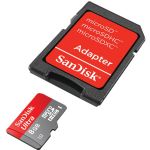 Sandisk Mcro Sdhc 8gb Crd W Adptr