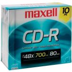 Maxell 80min/700mb Cd-r 10pk