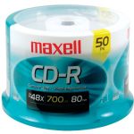 Maxell 80min 50pk Cdr Spindle