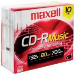 Maxell 80min 10pk Cdr Music/audio