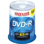 Maxell 4.7gb Dvd-r 100ct Spindle