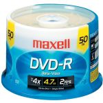 Maxell 4.7gb Dvd-r 50ct Spindle