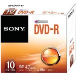 Sony Dvd-r Slim Cases 10pk