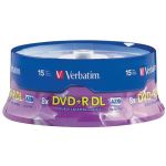 Verbatim 8.5gb Dvd+r 15ct Spndl