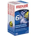 Maxell 4pk Hq Vhs Video Tape