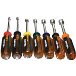 Shoptek 7 Pc Sae Nut Driver Set-