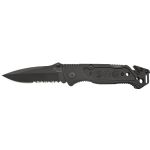 Sog Escape Knife W Cutter Blk