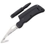 Tool Logic Knife W Light/whistle